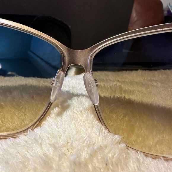 NEW TOM FORD TF 391 25F LENA WHITE GRADIENT AUTHENTIC FRAME SUNGLASSES - Picture 6 of 10